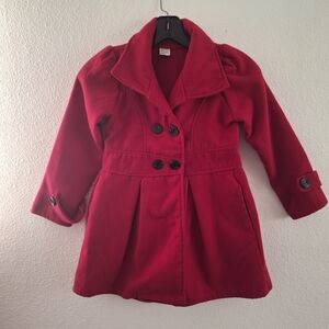 Classic Red Kids Coat